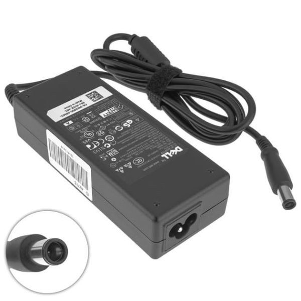 7.4/5.0 mm =Dell= 19.5V 4.62A 90W, DELL Black / Без кабеля