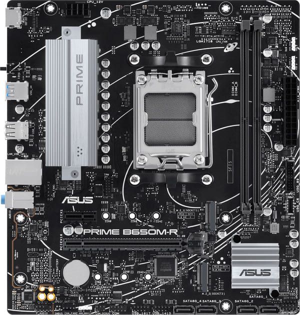 Материнська плата Asus PRIME B650M-R (sAM5, AMD B650, PCI-Ex16)
