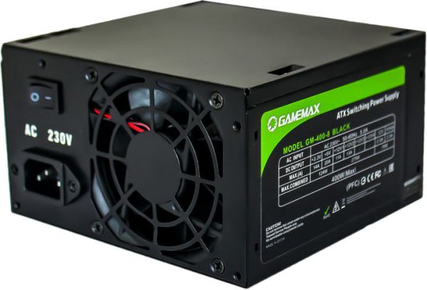 Блок живлення GameMax GM-400-8CM 400W Black
