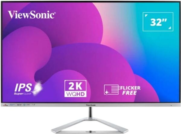 Монітор 31.5" ViewSonic VX3276-2K-MHD-2