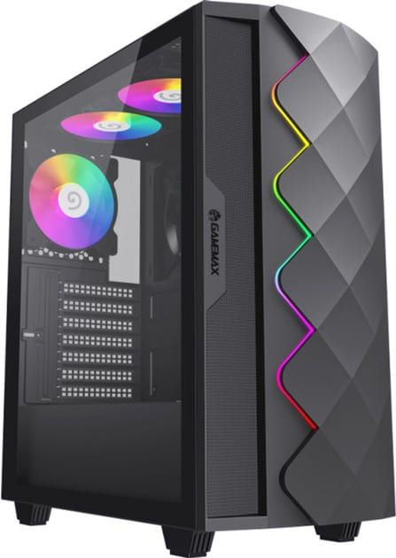 Корпус GameMax Diamond CP Black без БЖ (Black Diamond CP)