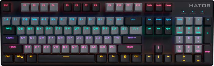 Клавиатура Hator Starfall Rainbow Origin Blue (HTK-609-BGB)