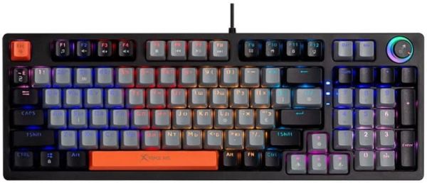 Xtrike ME GK-987 UA USB Black/Grey механічна