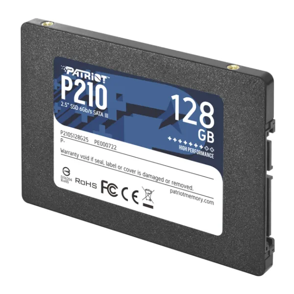 Накопичувач 2.5" SSD 128GB Patriot P210 (P210S128G25)