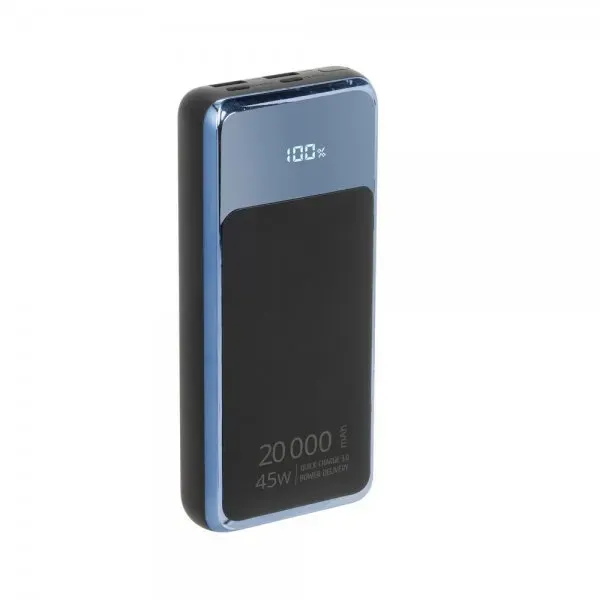 Зовнішній акумулятор (Power Bank) Rivacase Rivapower VA1075 20000mAh Black