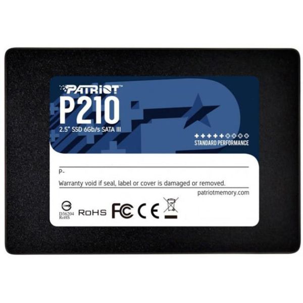 SSD накопичувач Patriot P210 512GB 2.5" SATAIII TLC (P210S512G25)