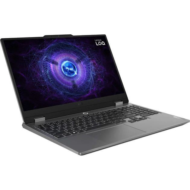 Ноутбук Lenovo LOQ 15IAX9 (83GS007MPB) EU (15.6" (1920x1080) до 144 Hz,Intel Core i5-12450HX,16GB,SSD:512GB,NVIDIA GeForce RTX 4050, 6GB,FreeDOS,2,4 kg,Grey)