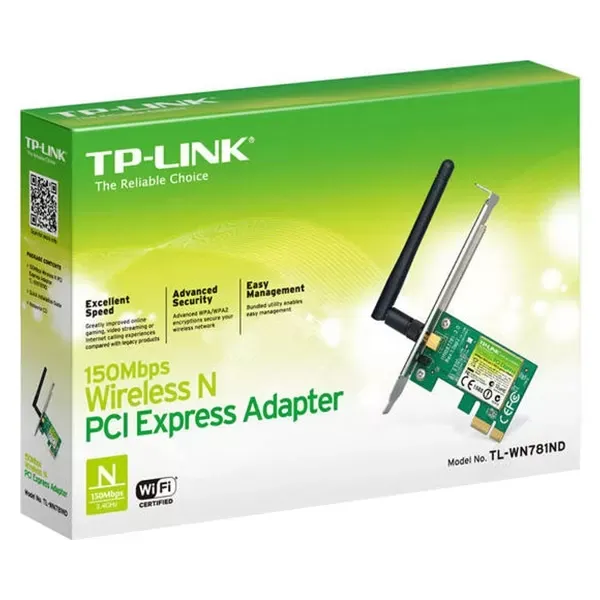 Безпровідний Wi-Fi адаптер TP-LINK TL-WN781ND PCI-E