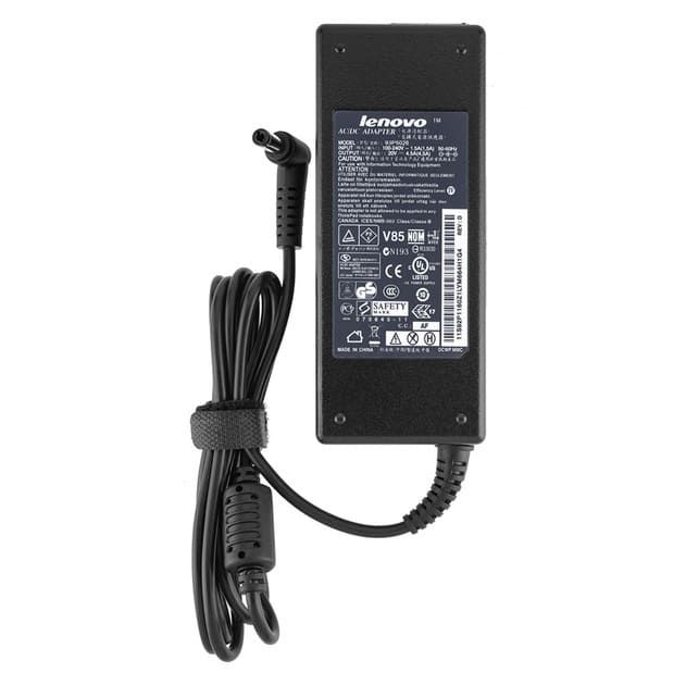 5.5/2.5 mm =IBM/Lenovo= 20V 4.5A 90W, Lenovo Black / Без кабеля