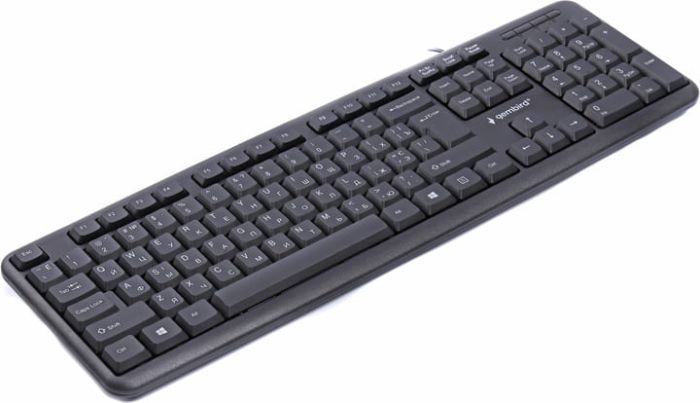 Клавіатура дротова Gembird KB-103-UA PS/2 (KB-103-UA)
