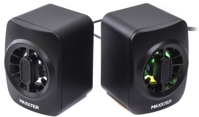 Колонки Maxxter CSP-U005RGB Black