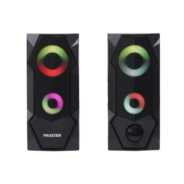 Колонки Maxxter CSP-U002RGB Black