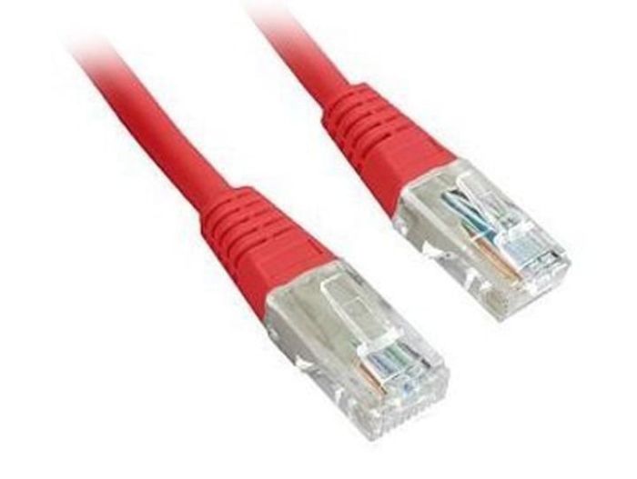 Патч-корд Cablexpert Cat.5e UTP RJ45 0.5m червоний (PP12-0.5M/R)