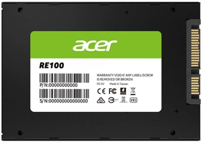 Накопичувач 2.5" SSD 512GB Acer RE100 (BL.9BWWA.108)  