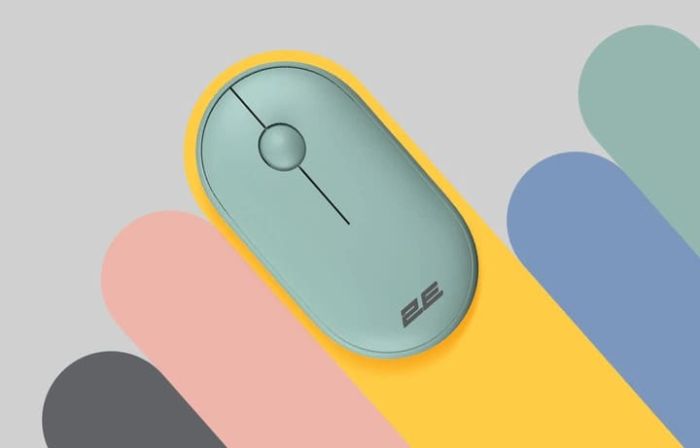 Мишка бездротова 2E MF300 USB Ashen Green (2E-MF300WGN) 