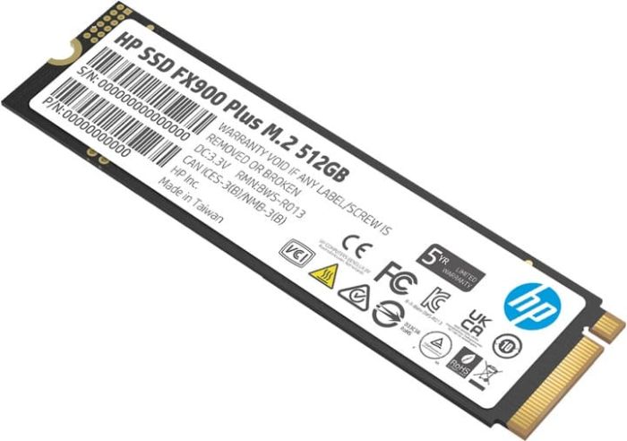 Накопичувач M.2 SSD 512GB HP FX900 Plus HP (7F616AA)