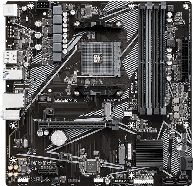 MB GIGABYTE B550M K