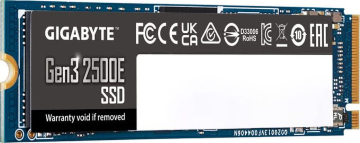 SSD-накопичувач  Gigabyte Gen3 2500E 2280 PCIe 3.0x4 NVMe 1TB (G325E1TB)