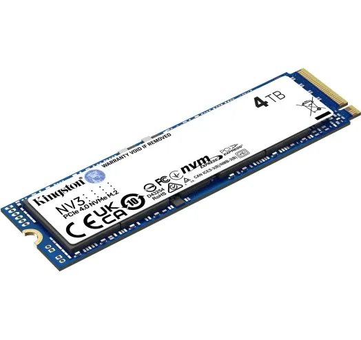 SSD-накопичувач  Kingston NV3 2280 PCIe 4.0 x4 NVMe 4TB (SNV3S/4000G)