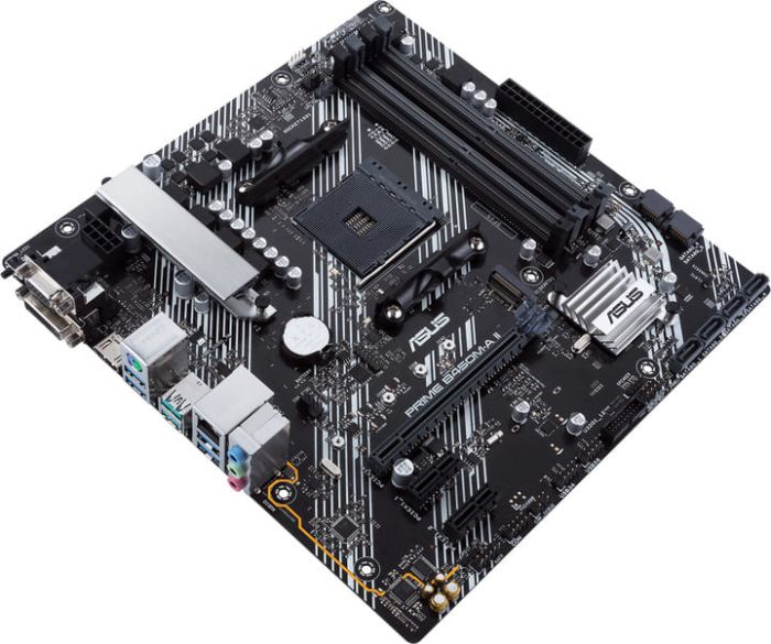 Материнська плата Asus Prime B450M-A II (sAM4, AMD B450, PCI-Ex16)