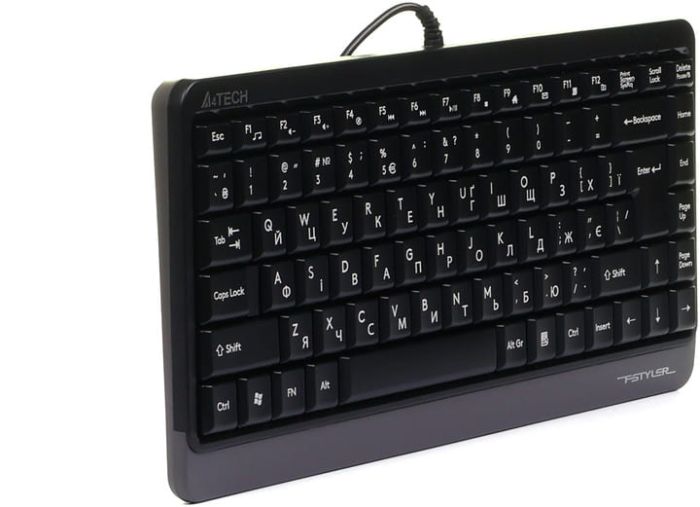 Клавіатура A4-Tech Fstyler Compact Size FK11 USB (Grey)