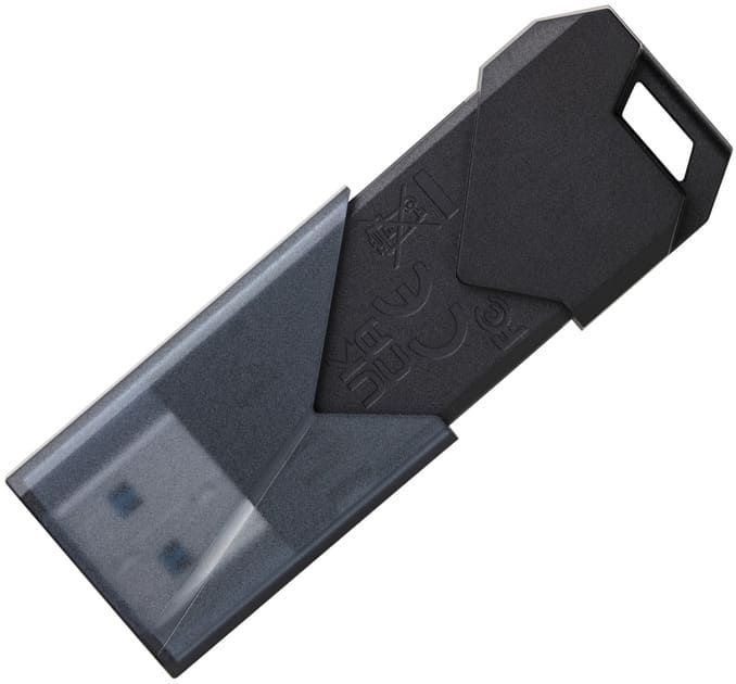 Флеш пам'ять USB Kingston DataTraveler Exodia Onyx 256GB USB 3.2 Gen1 Black (DTXON/256GB)