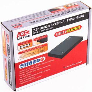 Зовнішня кишеня AgeStar 3UB2P3