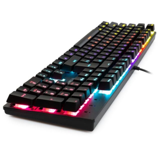 Клавіатура Vinga KBGM-101 LED Red Switch USB Black