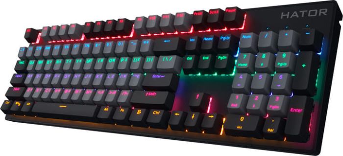 Клавиатура Hator Starfall Rainbow Origin Blue (HTK-609-BGB)