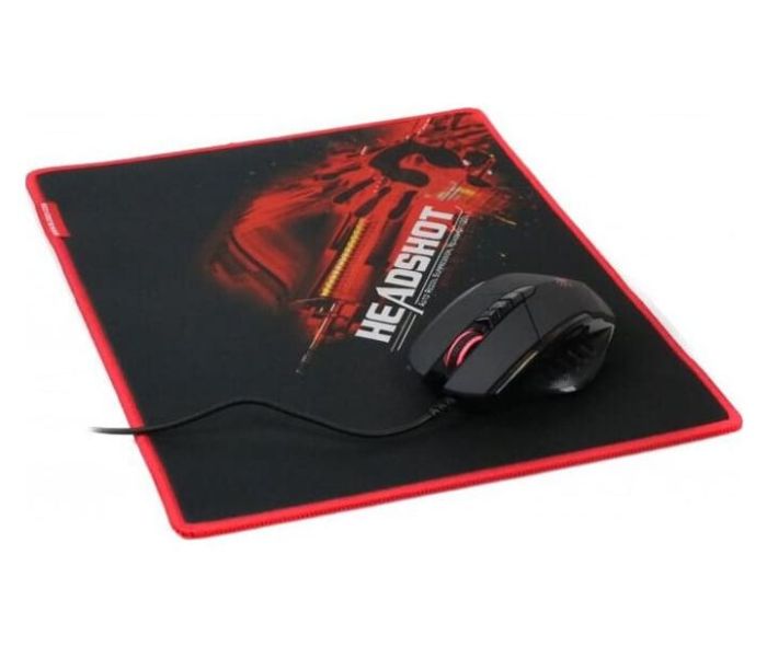 Комплект A4-Tech Bloody V7M71 Black з килимком
