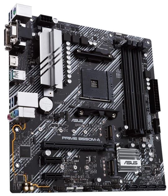 Материнська плата Asus Prime B550M-A (sAM4, AMD B550, PCI-Ex16)