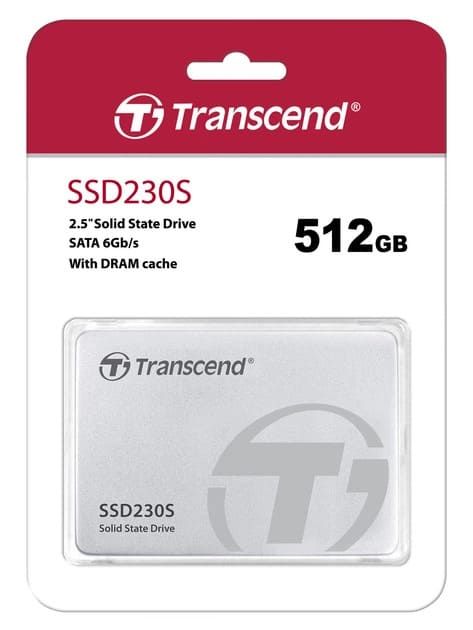 SSD-диск Transcend SSD230S Premium TLC 512GB 2.5 (TS512GSSD230S)