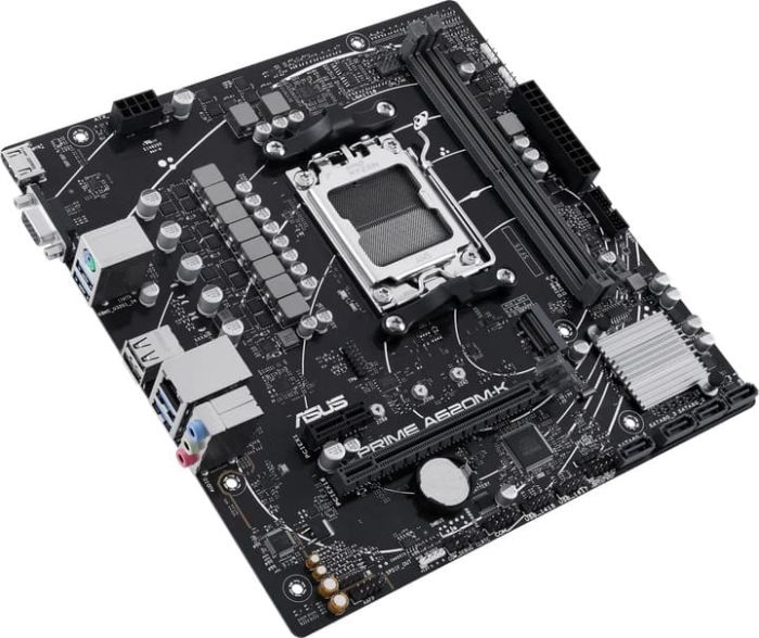 Материнська плата Asus PRIME A620M-K (sAM5, AMD A620, PCI-Ex16)