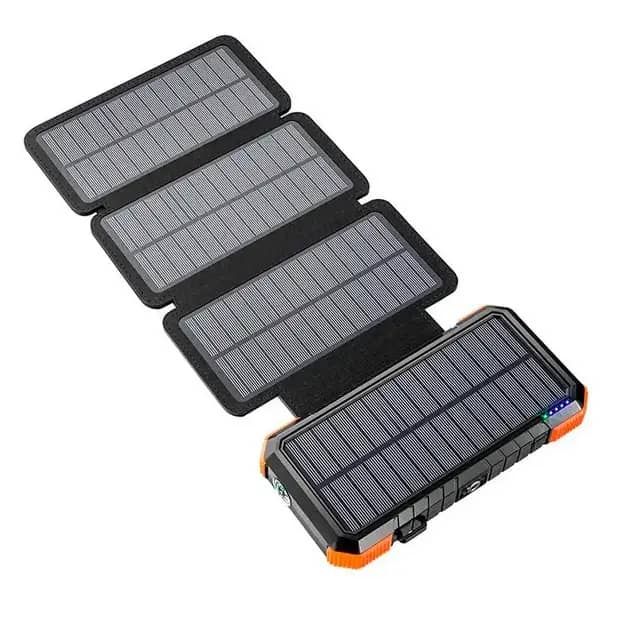 УМБ Solar Blavor power bank with 32pcs camping LED 20000mAh PN-W12Pro IPX4 |2USB/Type-C, 18W/3A, PD/QC