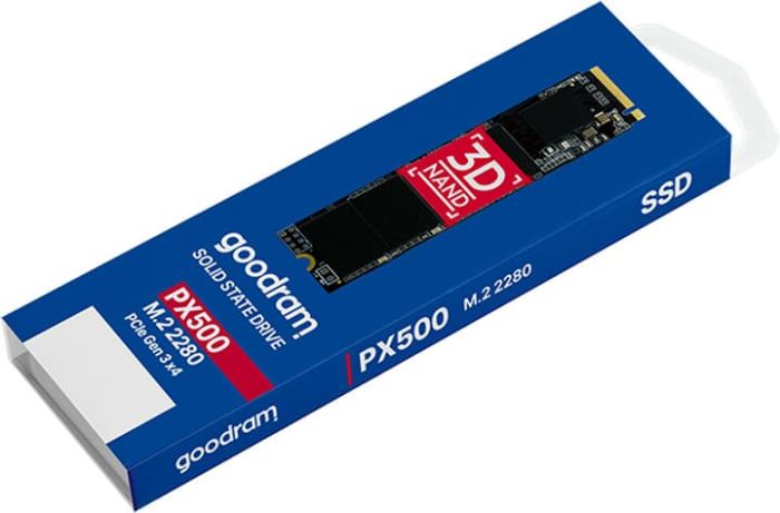 SSD-накопичувач 512GB Goodram  PX500 M.2 2280 PCIe 3.0 x4 NVMe 3D TLC (SSDPR-PX500-512-80-G3)