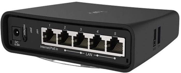 Wi-Fi маршрутизатор MIKROTIK RouterBOARD RBD52G-5HacD2HnD-TC