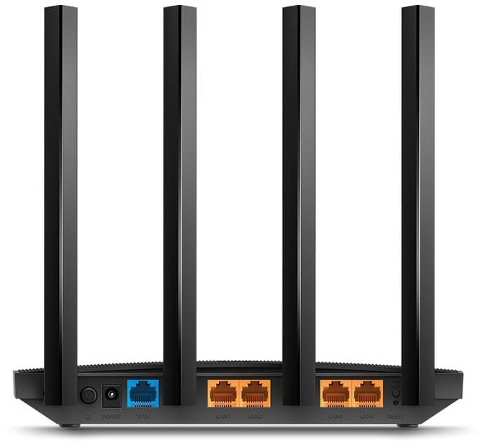 WI-FI роутер TP-Link Archer A6 (AC1200, 4хGE LAN, 1хGE WAN, MU-MIMO, 4 антени)