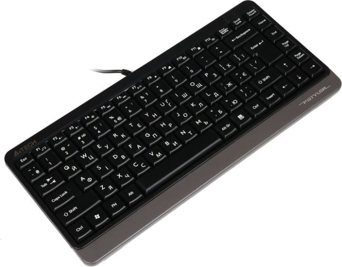 Клавіатура A4-Tech Fstyler Compact Size FK11 USB (Grey)