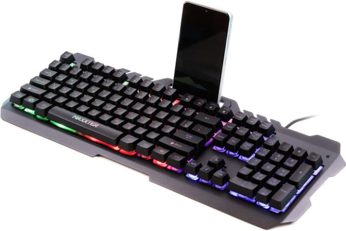Клавіатура Maxxter KBG-UML-01-UA, USB, RGB Black