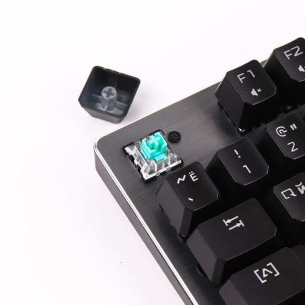 Механічна клавіатура A4Tech Bloody b760 (Grey) Green Sw, usb, LK-Green switches, підсвічування