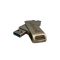 Портативний SSD Wibrand Wolf 512GB USB 3.2 Gen.2 Type-C/Type-A Read/Write 1000MB/s Silver