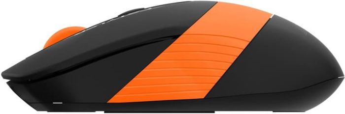 Мишка бездротова A4-Tech Fstyler FG10 Black/Orange