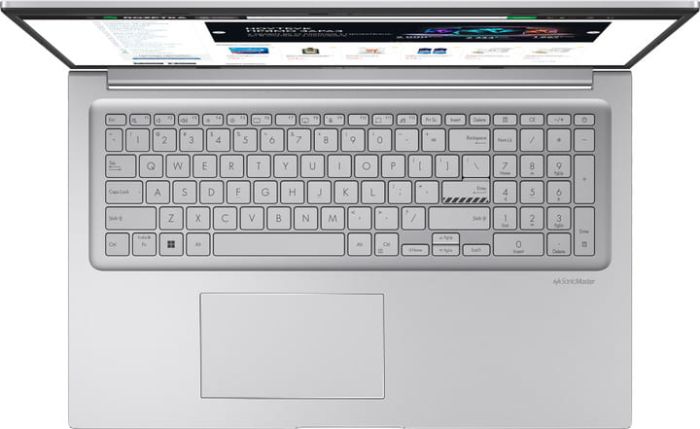 Ноутбук ASUS Vivobook 17 X1704VA-AU665 (90NB10V1-M00SP0) (17.3" (1920x1080),Intel U300,8GB,SSD:512GB,Intel UHD Graphics Xe G4 48EUs,без ОС,2,1 kg,Silver)