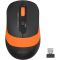 Мишка бездротова A4-Tech Fstyler FG10 Black/Orange
