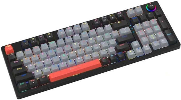 Xtrike ME GK-987 UA USB Black/Grey механічна