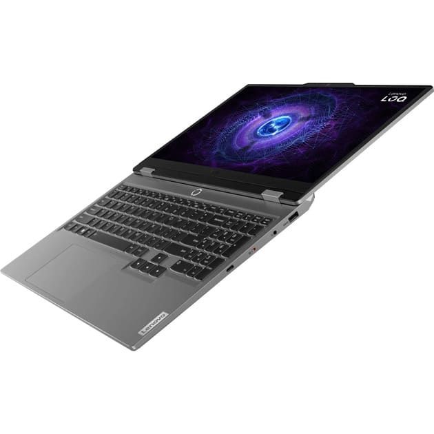 Ноутбук Lenovo LOQ 15IAX9 (83GS007MPB) EU (15.6" (1920x1080) до 144 Hz,Intel Core i5-12450HX,16GB,SSD:512GB,NVIDIA GeForce RTX 4050, 6GB,FreeDOS,2,4 kg,Grey)