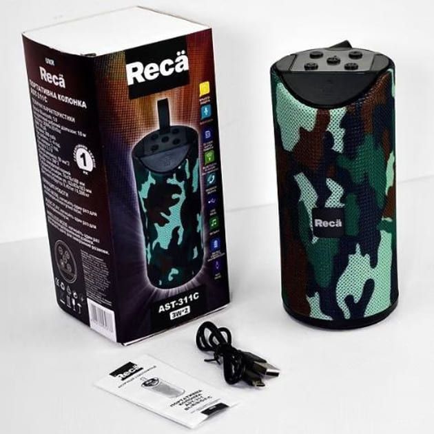 Колонка портативна RECA AST-311C Khaki