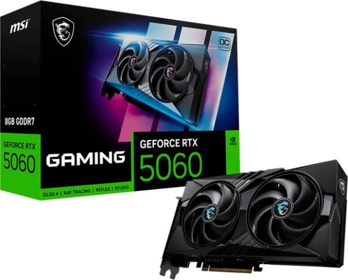 VC MSI GeForce RTX 5060 GAMING OC 8G (RTX 5060 8G GAMING OC)
