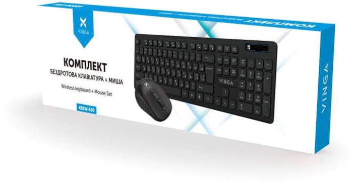 Комплект Vinga KBSW-100 Black