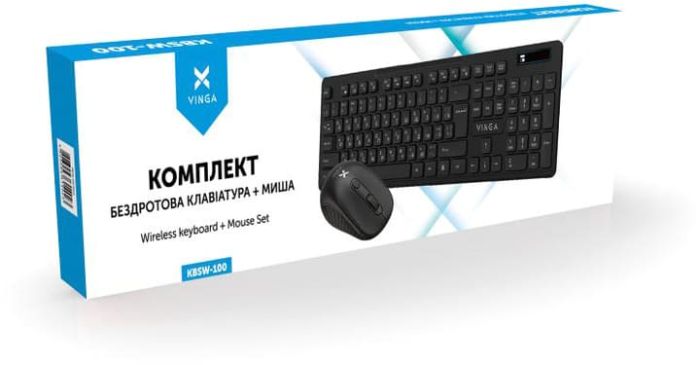 Комплект Vinga KBSW-100 Black